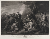 KG 01389
<br/>
Dood van generaal Wolfe
<br/>
<em>Falkeisen, Theodor (1765/68-1814)</em>